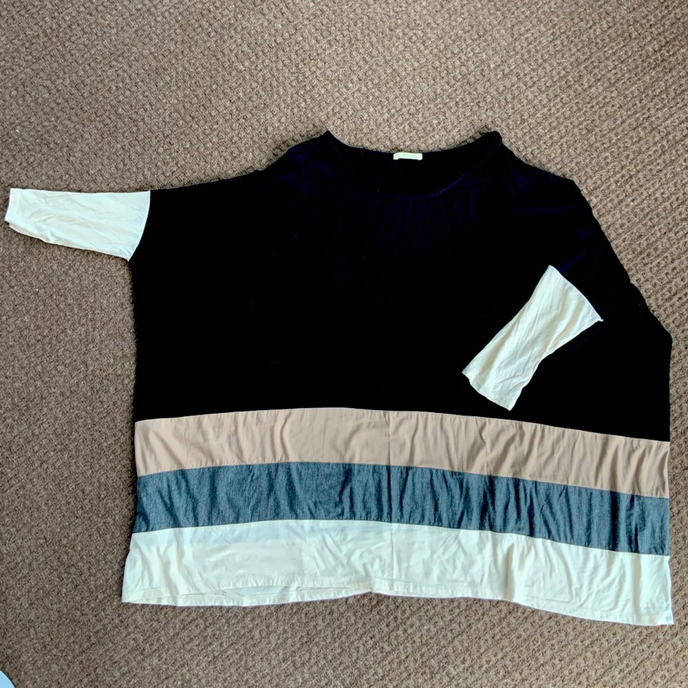 3/4 sleeve tunic